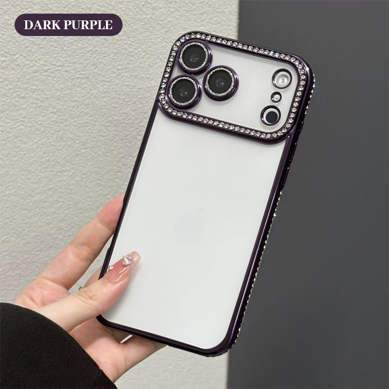 📱 iPhone 17 Pro Max Crystal Phone Case