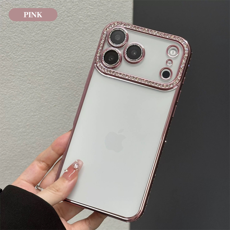 📱 iPhone 17 Pro Max Crystal Phone Case