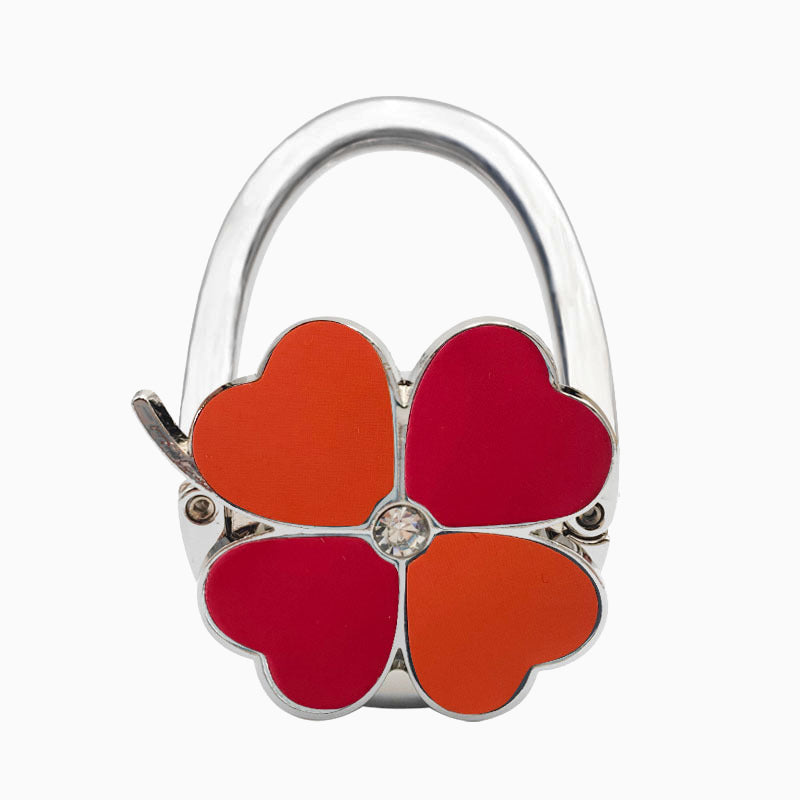 Four-Leaf Clover Bag Hook Decoration
