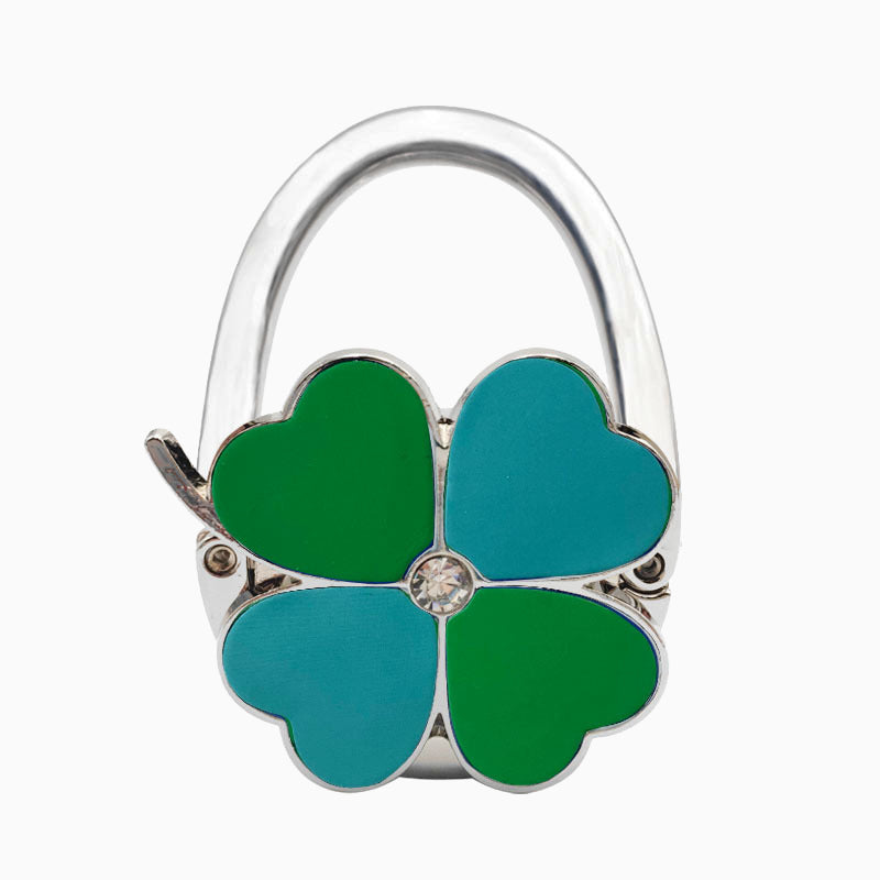 Four-Leaf Clover Bag Hook Decoration