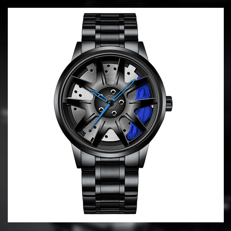 Men's Automatic Movement Watch Vacuum Plating Wheel Style