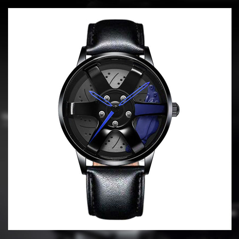 Men's Automatic Movement Watch Vacuum Plating Wheel Style