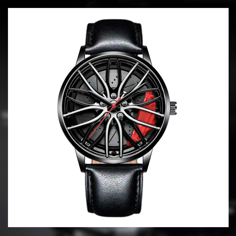 Men's Automatic Movement Watch Vacuum Plating Wheel Style
