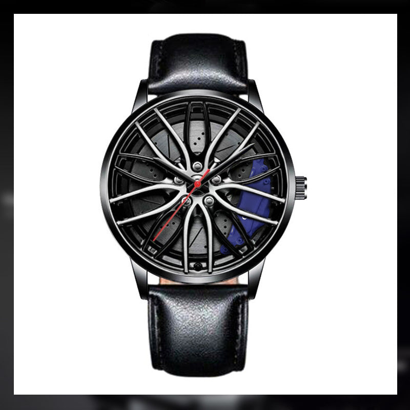 Men's Automatic Movement Watch Vacuum Plating Wheel Style