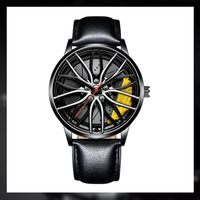 Men's Automatic Movement Watch Vacuum Plating Wheel Style