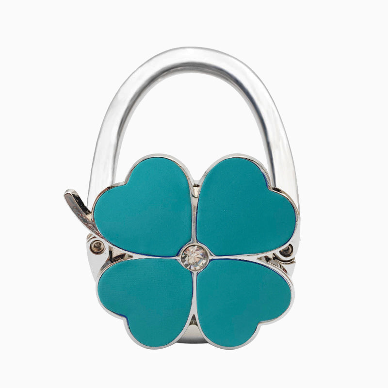 Four-Leaf Clover Bag Hook Decoration