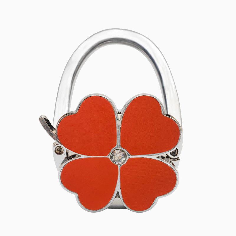 Four-Leaf Clover Bag Hook Decoration