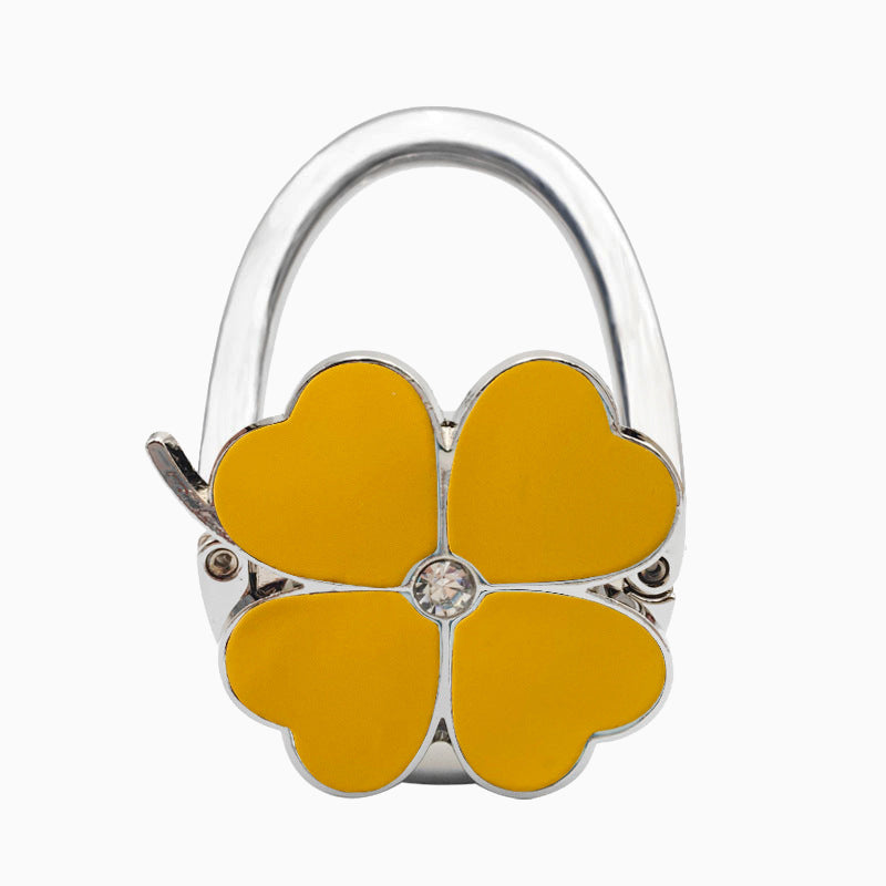 Four-Leaf Clover Bag Hook Decoration
